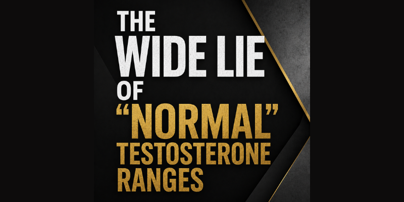 The Wide Lie of “Normal” Testosterone Ranges